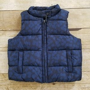Baby Gap Toddler Girls Puffer Vest (sz 18-24 mo)